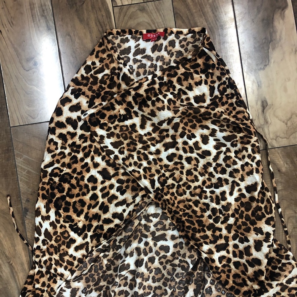 Guess leopard print Skirt